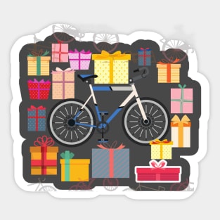 Bicycle Gift Sticker